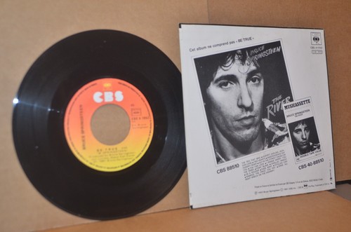 BRUCE SPRINGSTEEN: CADILLAC RANCH; 1980 CBS MINT IMPORT 45 & PICTURE SLEEVE - Picture 2 of 2