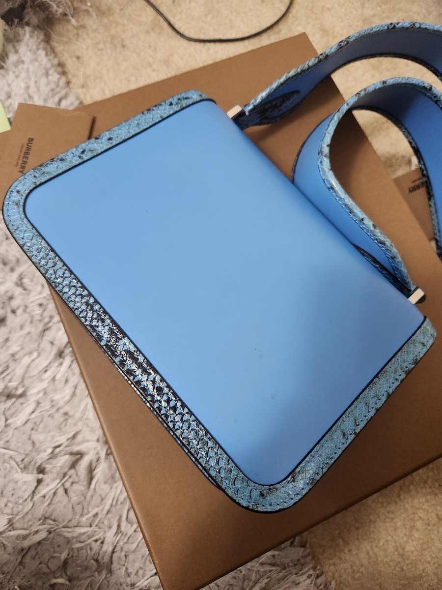 RARE Burberry TB Crossbody Bright Sky Blue, NEW JUNE 2022 | eBay RARE Burberry TB Crossbody Bright Sky Blue, NEW JUNE 2022 | eBay