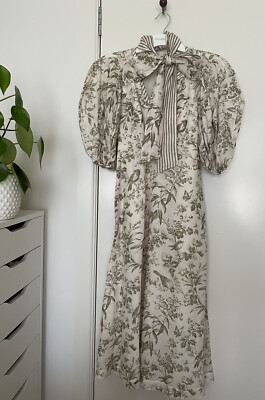 【Zimmermann】SHIRT MIDI DRESS リネン シャツ ミディドレス Zimmermann Tuck Midi-Shirtdress | Saks Fifth Avenue