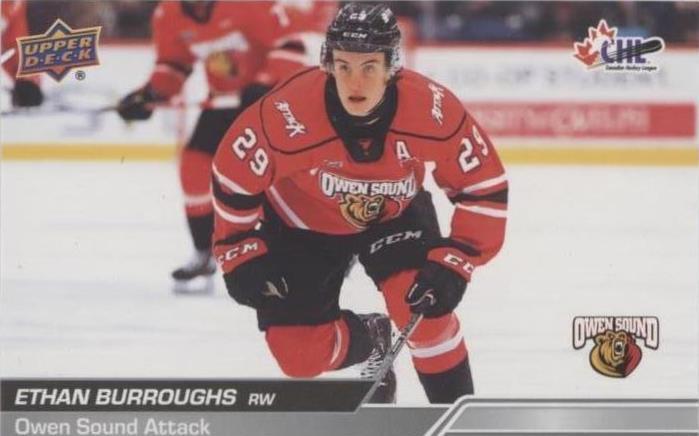 2023-24 Upper Deck CHL - Ethan Burroughs #118 - 1 of 1