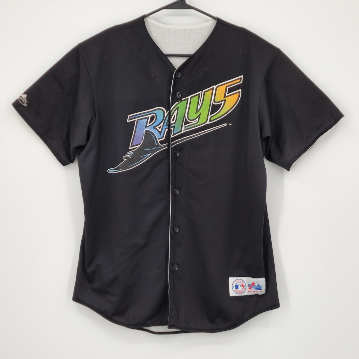 majestic RAYS レイズ　野球　ユニフォーム　MADE IN USA majestic RAYS レイズ 野球 ユニフォーム MADE IN USA - メルカリ
