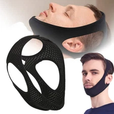 Anti Snoring Chin Strap Sleep Apnea Snore Stop Belt Snoreless Sleep Jaw Solution