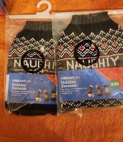 Sm Pet Whimsical Knit Winter Sweater Coats Dog/Cat (Choose 1) Sz XXS 5-7 lb NEW - Picture 2 of 11