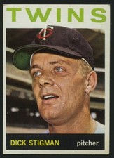 Topps Baseball Card 1964 #245 Dick Stigman
