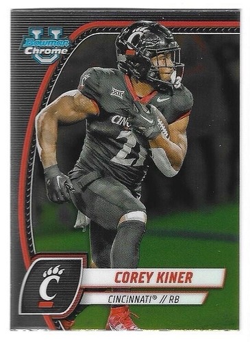 Bowman University Chrome 2024 - Corey Kiner #47 (RC) - Imagen 1 de 1