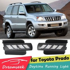 Led Drl Daytime Running Light For Toyota Prado 2003-2009 Grille Style With Turn Led Drl Daytime Running Light For Toyota Prado 2003-2009 Grille Style With Turn