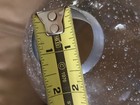 Vintage 14” Mod Clear Bubble Glass Hanging Pendant Lamp Shade NOS 20 Yrs In Box — photo 4