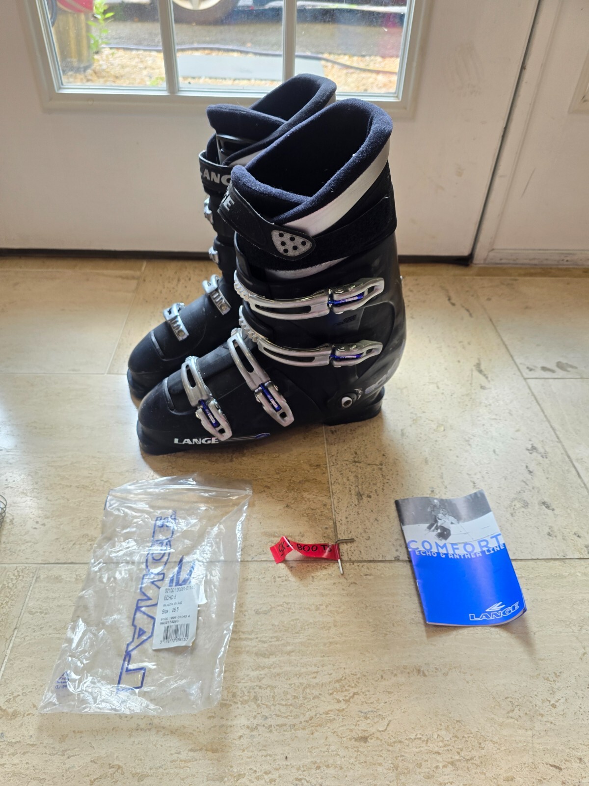 SALOMON Scarponi da sci Lange Echo 5 Mondo Comfort 29 5 331 mm misura 11 12 uomo