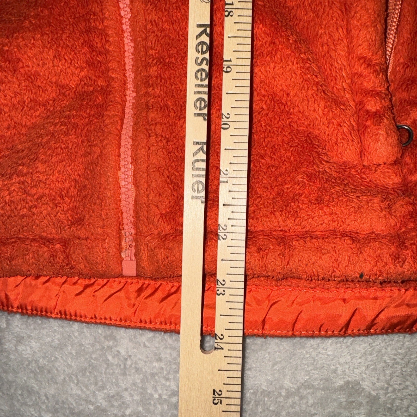 north-face fleece full zip pockets jacket
