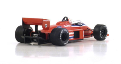 Spark 1:43 Patrick Tambay Lola THL2 #16 Bélgica GP Fórmula 1 1986 S1789