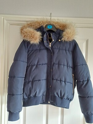 Outerwear Ladies Navy Jacket Size 14 SHOWING SELECTION NAVY WOOL