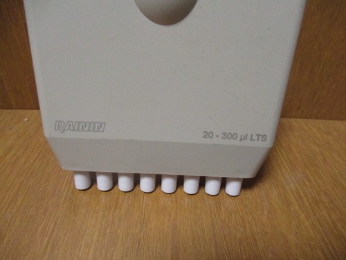 RAININ LTS PIPETTE, 8 CHANNEL, 20-300uL, PART#LTS-20-300, USED - Foto 4 di 8