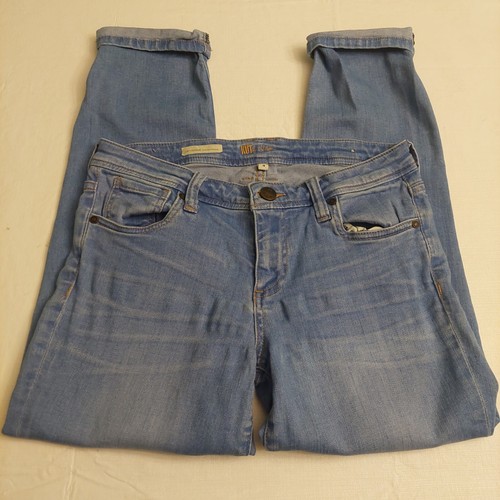 Kut From The Kloth Catherine Slim Boyfriend Cuffed Jeans Light Wash Ankle Size 4 - Picture 4 of 11