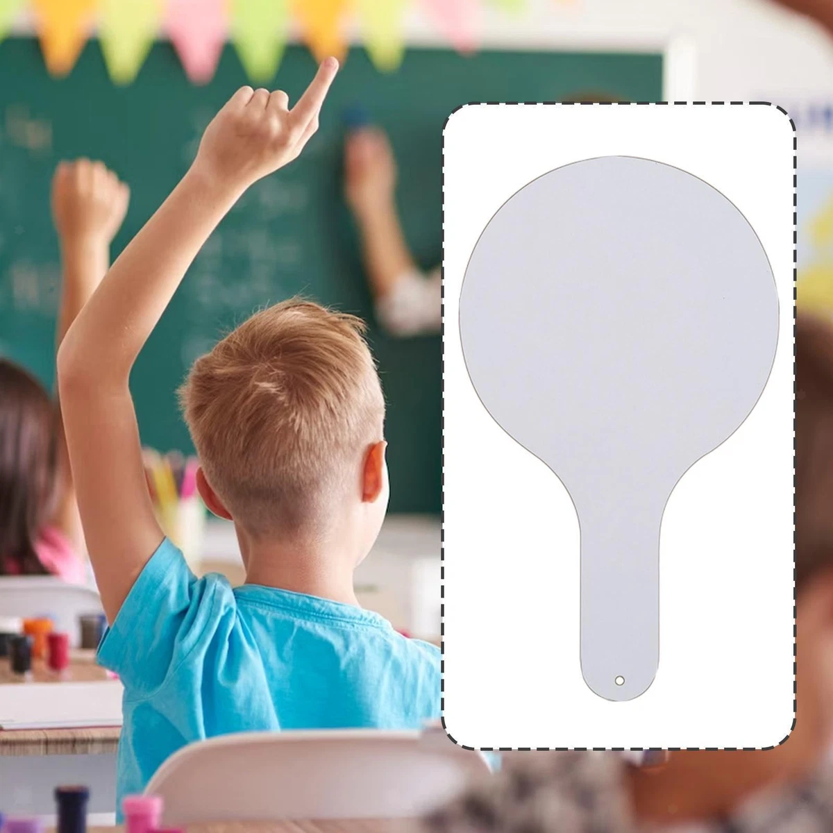 Dry Erase White Board Handheld Board for Online Learning