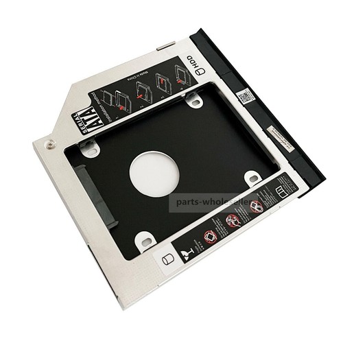 2ème adaptateur caddy disque dur HD SSD pour Dell E6420 E6520 E6320 E6430 E6530 E6330 - Photo 4/8