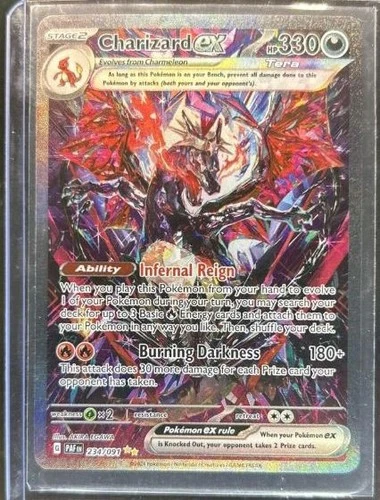 New ListingPokemon Charizard EX 234/091 SV Paldean Fates, Sir