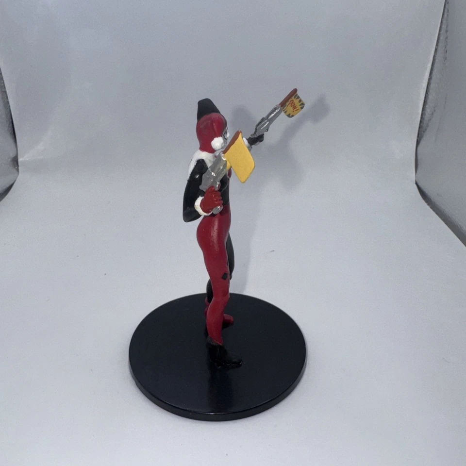 Harley Quinn Action Figure  On Circular Base  Greenbrier International - Image 2 of 4