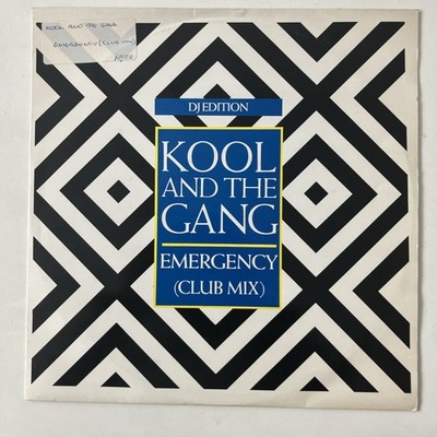 Kool & The Gang - Emergency (Club Mix) 12  Vinyl Single De-Lite Records 1985