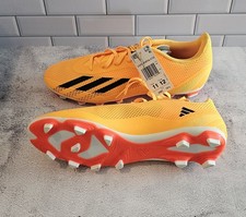 Adidas X Speedportal.4 FXG Size 11 Orange Gold Black Mens Soccer Cleats GZ2460