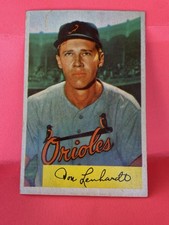 1954 Bowman #53- Don Lenhardt -Baltimore Orioles -EX