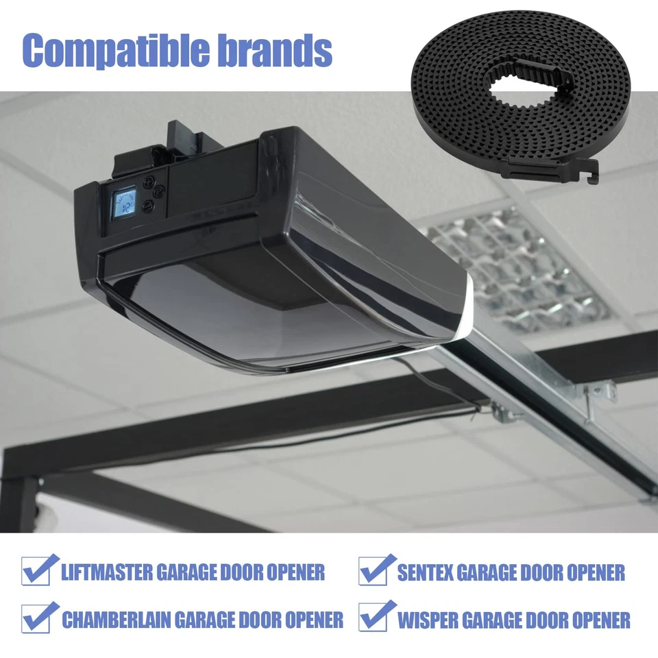 Conjunto de correa de transmisión de puerta de garaje 41A5250 para 7' Liftmaster Sears Chamberlain G... Foto 3 de 4