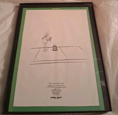 Pop-tarts Mint Chocolate Chip Framed Print Ad 2006 8.5x11