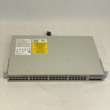 Cisco C9200L-48P-4G-E V01 Catalyst 9200L 48 PoE 4x1G Switch w/ PWR-C5-1KWAC