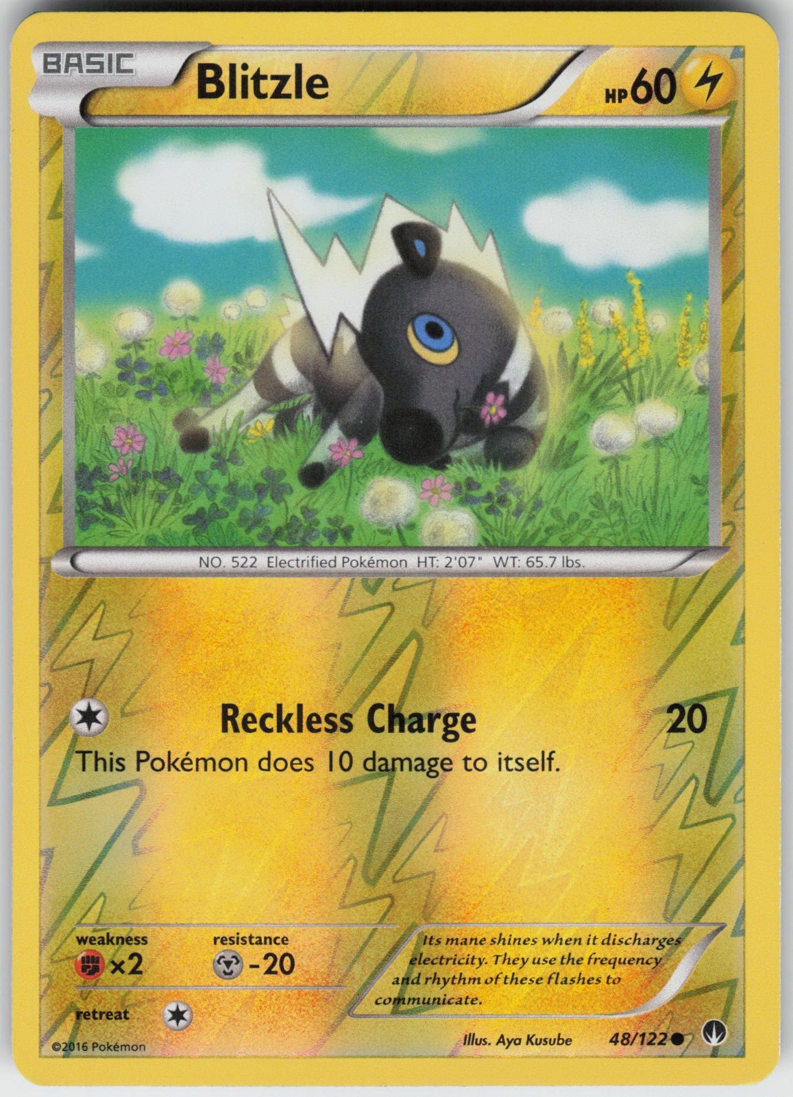 Blitzle 48/122 Breakpoint Reverse Holo