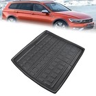 For VW Passat B8 2014-2019 Black Rear Trunk Tray Floor Mat Cargo Boot Liner Tray