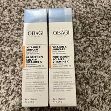2 Obagi Clinical Vitamin C Suncare Broad Spectrum SPF 30 Sunscreen 1.7pz 48g