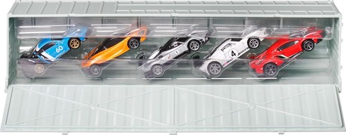 Luxury Collector's Set: 5 Iconic Die-Cast Sports Cars in Decorative Container - Picture 5 of 8