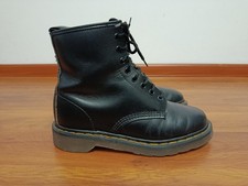 Vintage Dr. Martens 1460 Black Leather Boots Made in England UK 6 EU 40