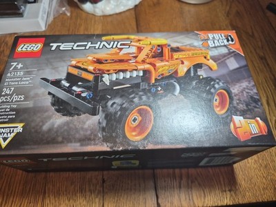 Retired LEGO Technic Monster Jam El Toro Loco Pull-Back Set 42135, 247 pcs, 7+