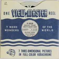 Vintage View-Master SP9038 Ghost Town Knotts Berry Farm Reel