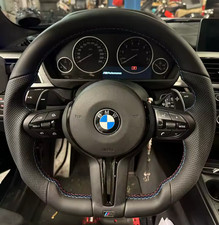 BMW Flat Bottom Steering Wheel BLACK F Series F20 F22 F30 F32 F36 F80 M2 M3 M4