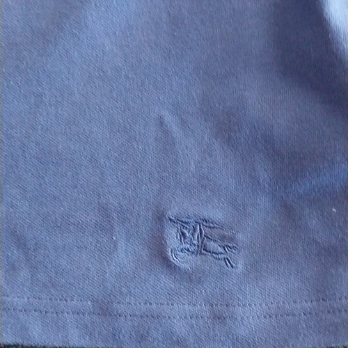 Burberry Brit Womens XL Pique Stretch Cotton Short Sleeve Logo Polo Shirt - Picture 5 of 8