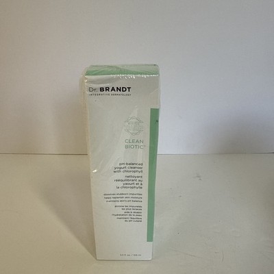 Dr. Brandt Clean Biotic Yogurt Cleanser 3.5 Fl Oz SEALED NIB