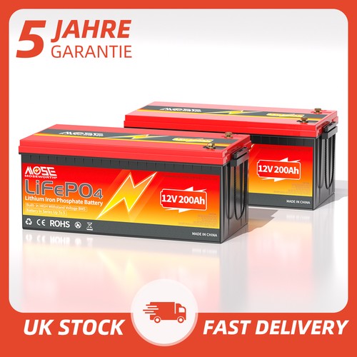 12V 100Ah 200Ah 300Ah LiFePO4 Lithium Battery 20000+ Cycle BMS RV Solar System - Picture 35 of 89