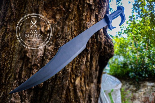 Handmade 300 Spartan Movie Replica Sword Carbon Steel King Leonidas Prop Sword - Picture 2 of 6