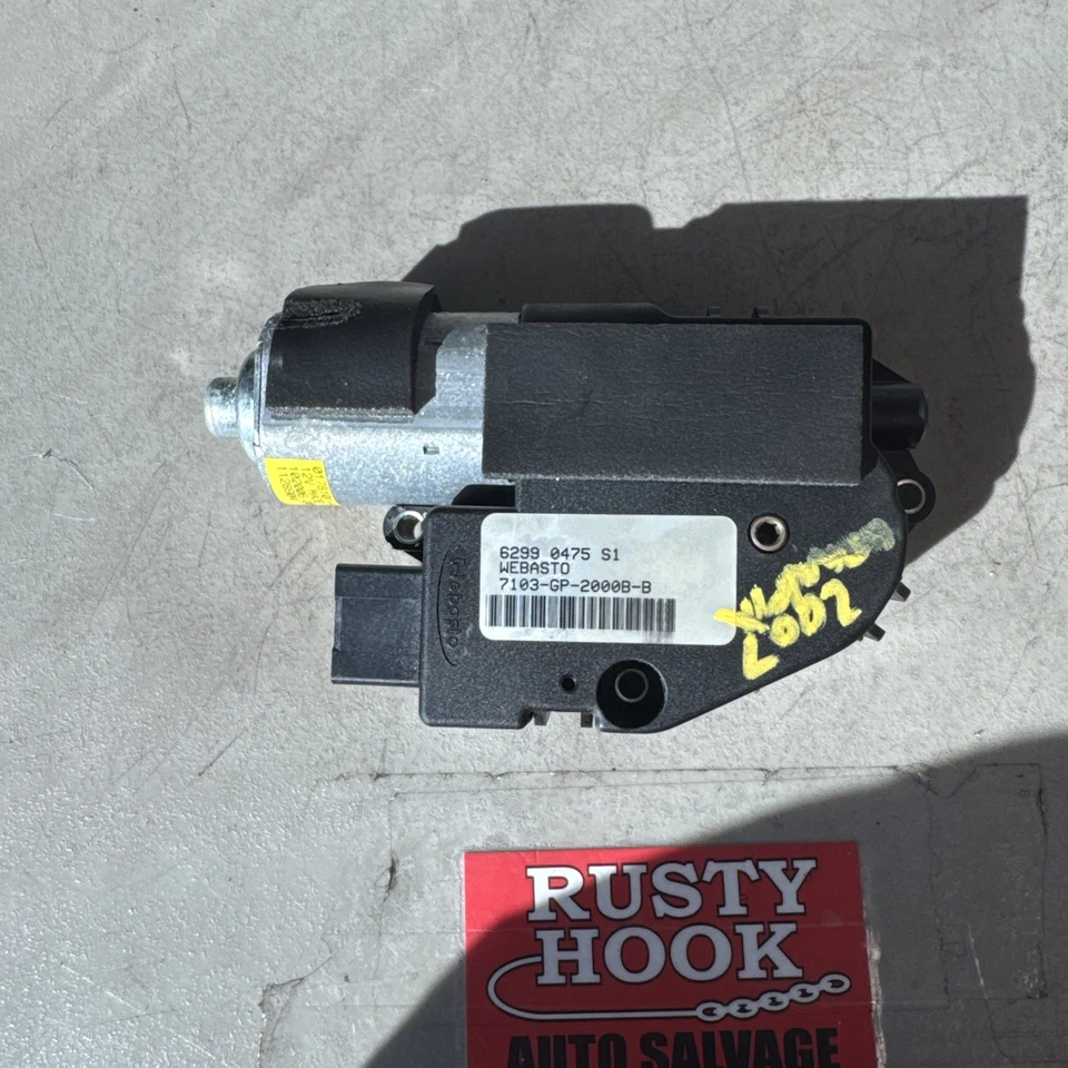 2007 Pontiac Grand Prix Power Roof Sunroof Motor Assembly PBT-GF30 Foto 4 de 4