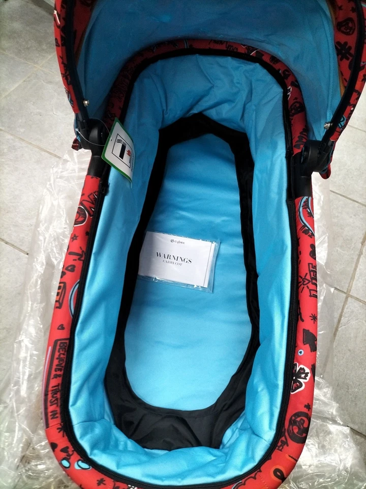 CYBEX GOLD COTS ( LOVE RED ) COT S FE UK R, 4 AVAILABLE, NEW ONLY ONE OF OPEN. - Image 3 of 4