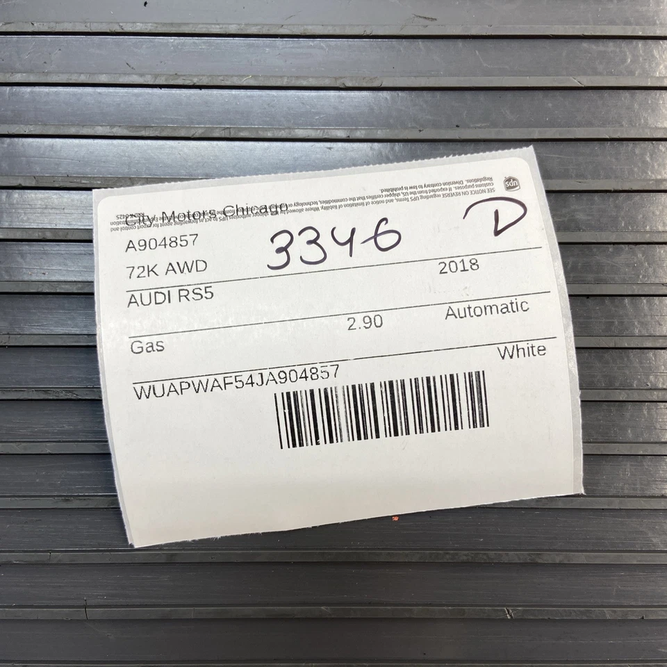 2018-2024 Audi RS5 Coupe Front Windshield Window Glass 8W6845099 OEM *NOTE* Foto 2 de 4