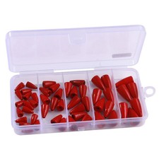 50PCS Sinker Lead Shot Box Bullet Weights Drop Fishing Lure Tackle Accessories