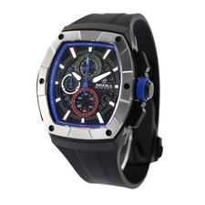 Brera Milano Men's Super Sportivo Tonneau Quartz Watch Black Stainless Used