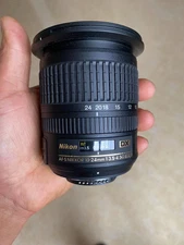 Nikon DX 10-24mm F3.5-4.5G ED Zoom lens for Nikon F Mount Camera