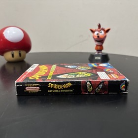 Spider-Man: Return of the Sinister Six for Nintendo NES Complete in Box