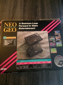 NEO GEO AES Console System NEO-0 Controller SNK Boxed Tested  NTSC-J 