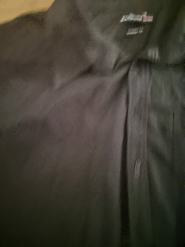 MENS BEN SHERMAN 5XL SHIRT OXFORD DARK NAVY - Picture 5 of 7