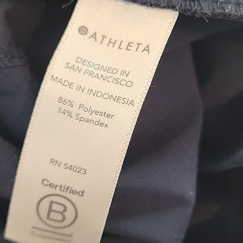 Pantalón Jogger Athleta Azul Marino Sutton Carga Talla 4 Alto 4T - Imagen 3 de 6