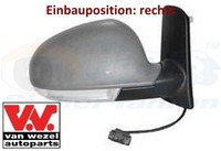 VAN Wezel 5879805 AußEnspiegel Links Spiegel AußEn FüR Seat FüR VW